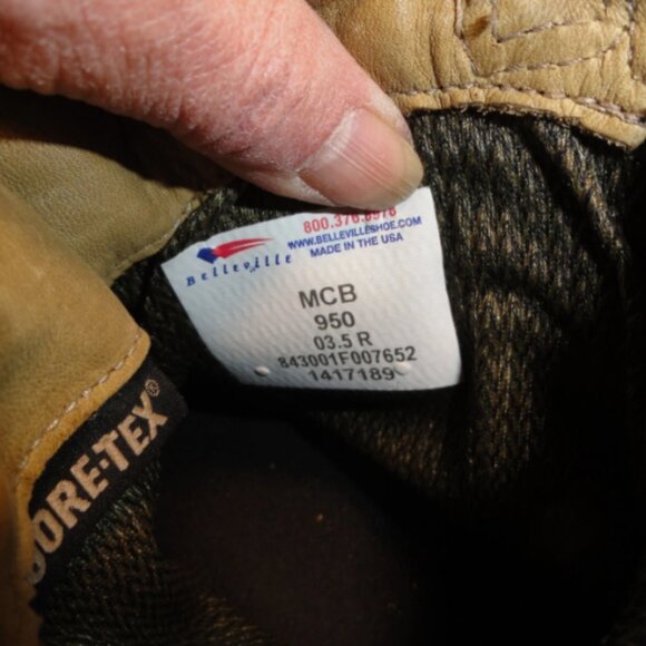 3.5R NWT BELLEVILLE MCB 950 GORE-TEX MILITARY MOUNTAIN WATERPROOF BOOTS LD 4745 main image 8